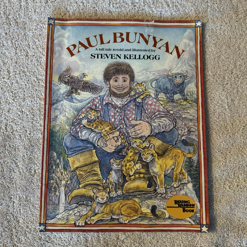 HarperTrophy Paul Bunyan Children's Book One Size White Multi-color